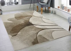 Heimtextilien>Hochwertige Designer-Brücken und -Teppiche BEIGE