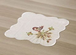 PLAUENER SPITZE Dekoration|Heimtextilien>Hochwertige Tisch- und Raumdekoration in Leinenoptik NATUR-BUNT