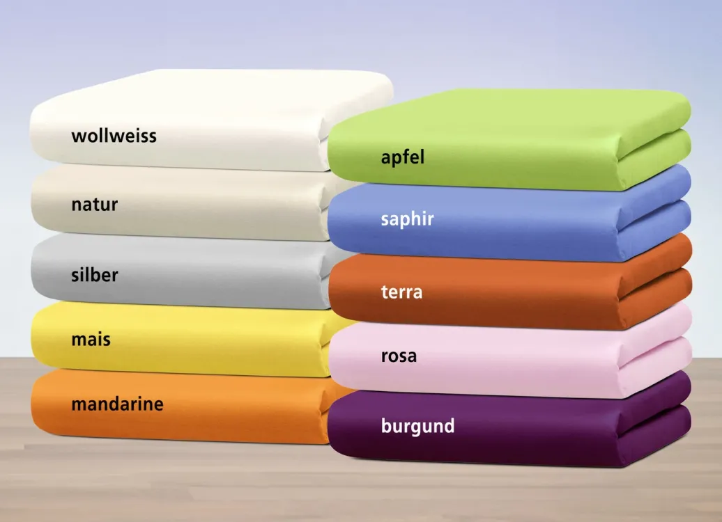 Heimtextilien>Hochwertiges und flauschiges Spannbetttuch in 2 Qualitäten