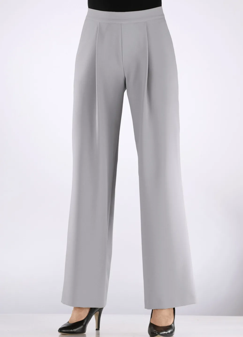 KLAUS MODELLE MADE IN GERMANY Hosen>Hose mit Bundfalten in modischer Weite