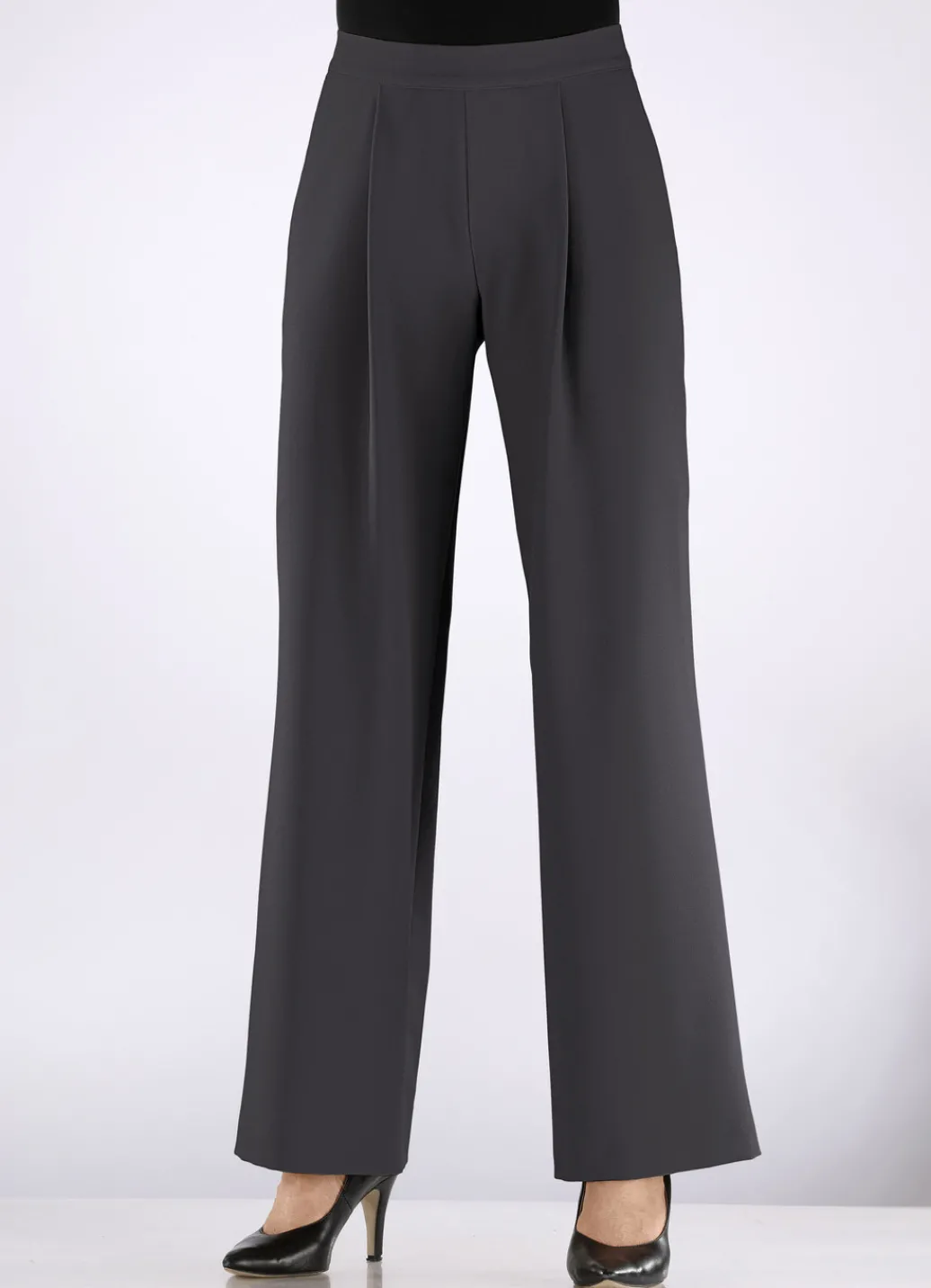 KLAUS MODELLE MADE IN GERMANY Hosen>Hose mit Bundfalten in modischer Weite