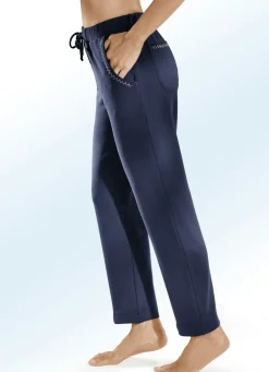 Damenwäsche|Hosen>Hose mit dekorativer Nietenzier