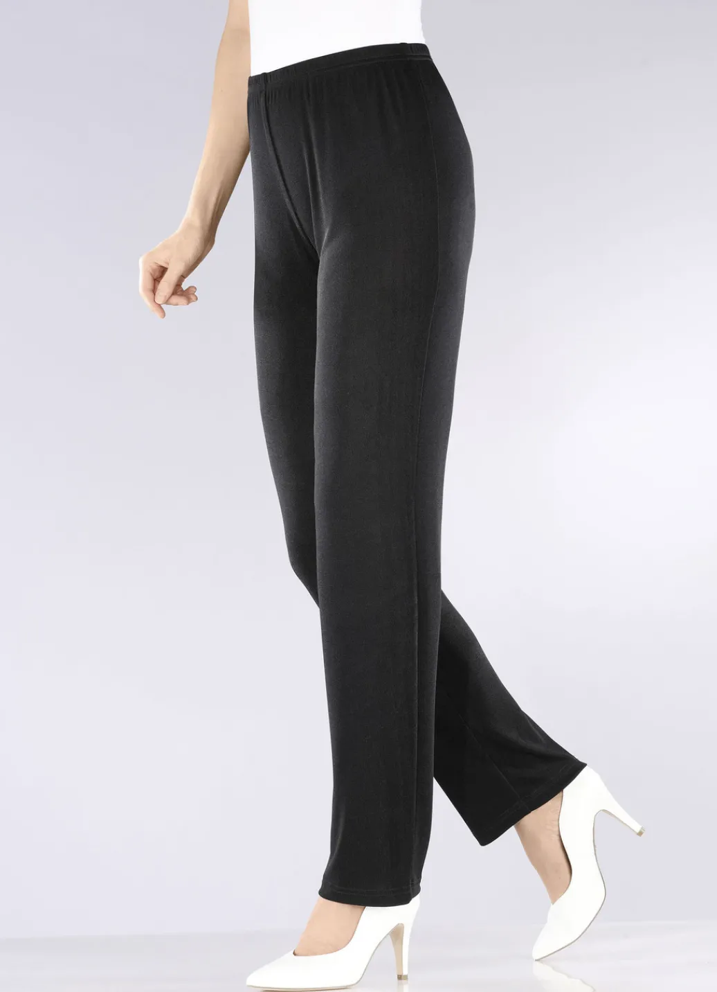 KLAUS MODELLE MADE IN GERMANY Hosen|Abendmode>Hose mit edlem Glanz