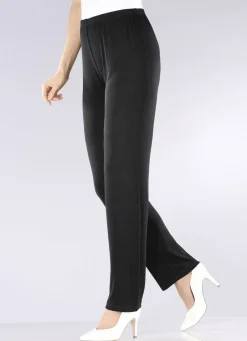 KLAUS MODELLE MADE IN GERMANY Hosen></noscript>Hose mit edlem Glanz in Extra-Kurzgrößen