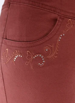 Hosen></noscript>Hose mit funkelnden Glitzersteinchen