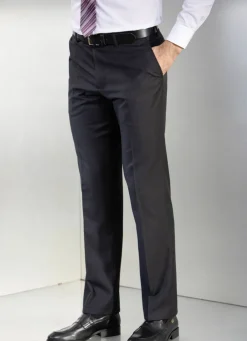 Hosen>Hose mit Seitentaschen ANTHRAZIT GESTREIFT