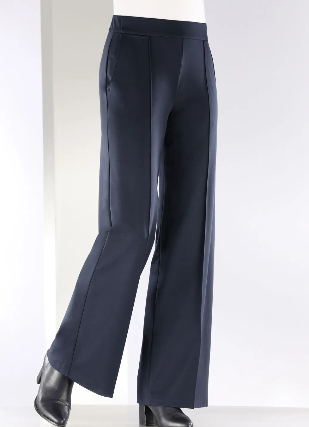 KLAUS MODELLE MADE IN GERMANY Hosen>Hose mit streckenden Biesen