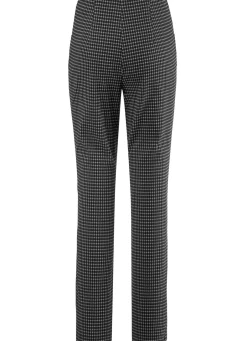Hosen></noscript>Hose mit trendiger Hahnentritt-Dessinerung