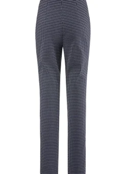 Hosen></noscript>Hose mit trendiger Hahnentritt-Dessinerung