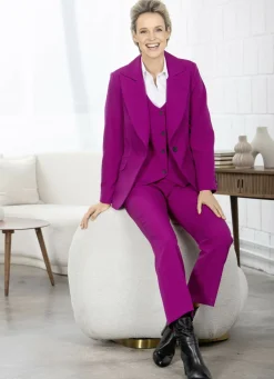 Blazer & Anzüge></noscript>Hosenanzug in der modischen Farbe FUCHSIA