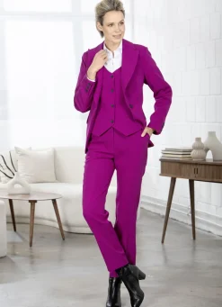 Blazer & Anzüge></noscript>Hosenanzug in der modischen Farbe FUCHSIA