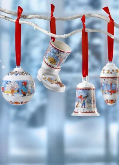 HUTSCHENREUTHER Hutschenreuther>Jahresschmuck 2022 aus Porzellan WEISS