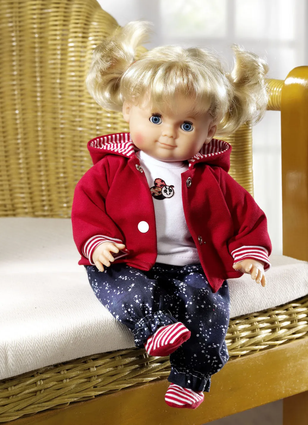 SCHILDKRÖT Sammler-Puppen|Weihnachtliche Geschenkideen>Individuell bestickbare Schildkröt Spielpuppe Schlummerle ROT-BLAU