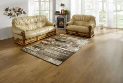 Möbel></noscript>Italienische Polstermöbel mit Bezug aus echtem Leder