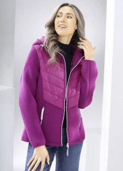 Jacken & Mäntel></noscript>Jacke im Materialmix ZYKLAM