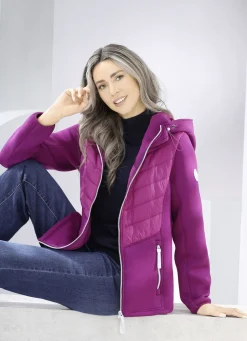 Jacken & Mäntel></noscript>Jacke im Materialmix ZYKLAM