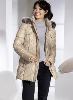 Jacken & Mäntel></noscript>Jacke mit abnehmbarer Kapuze