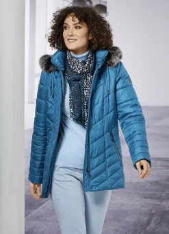 Jacken & Mäntel></noscript>Jacke mit abnehmbarer Kapuze