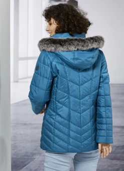 Jacken & Mäntel></noscript>Jacke mit abnehmbarer Kapuze