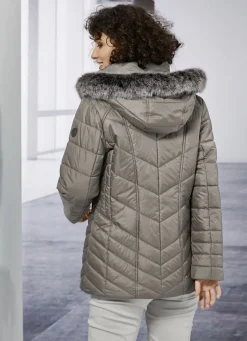 Jacken & Mäntel></noscript>Jacke mit abnehmbarer Kapuze