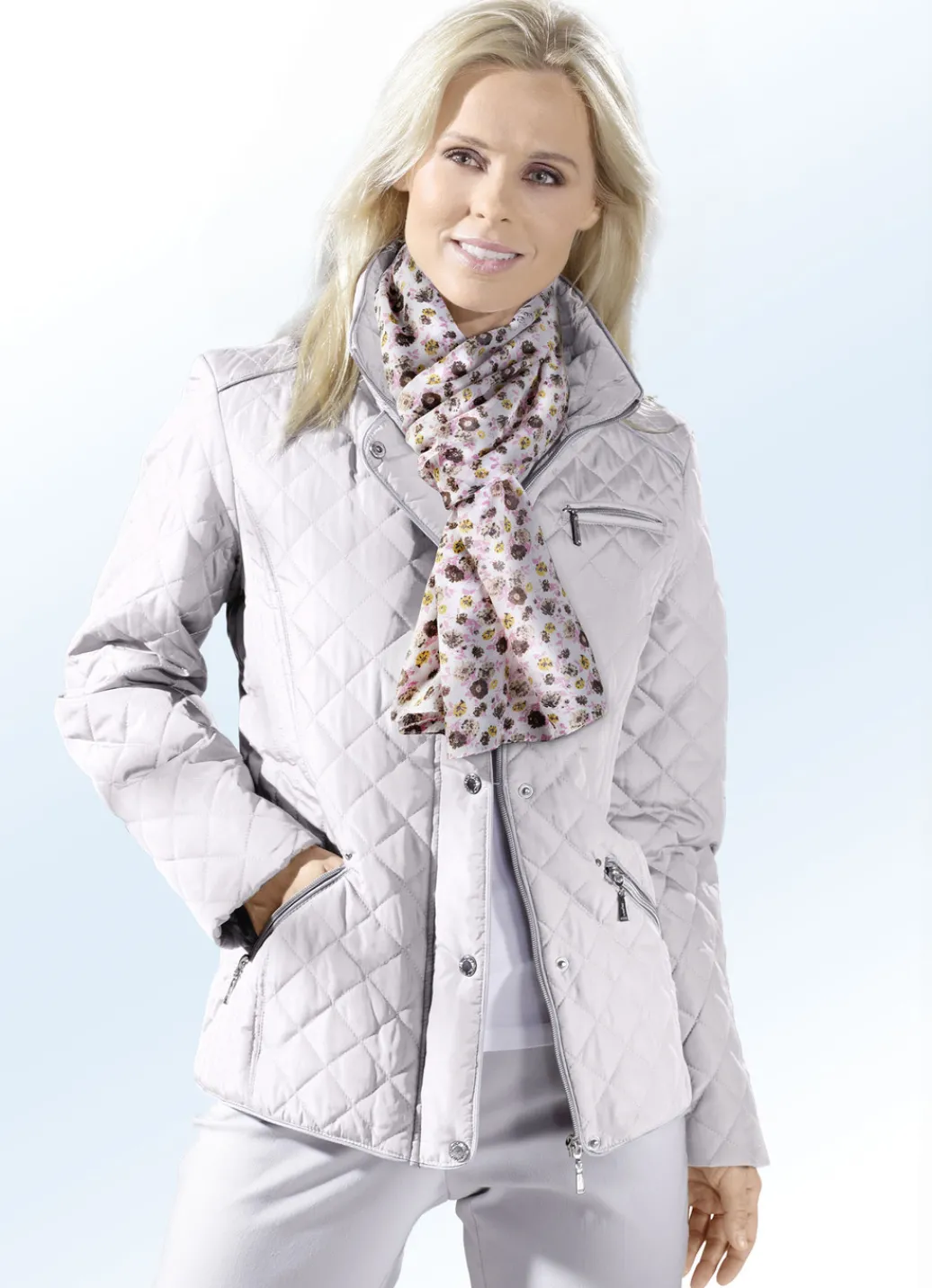 Jacken & Mäntel>Jacke mit Kontrastpaspelierung