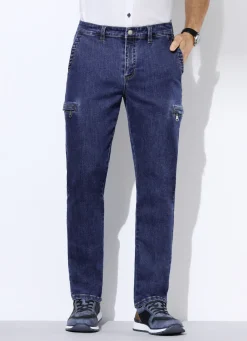 Hosen>Jeans mit Cargotaschen in 2 Farben