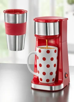 Elektrische Küchengeräte|Technik>Kaffeemaschine Inkl. Thermo- und Keramikbecher