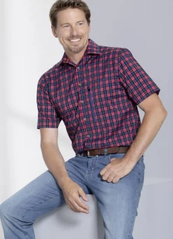 Hemden>Kariertes Funktions-Hemd in 3 Farben