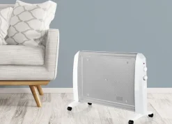 Wohlbefinden|Technik>Keramik-Heizwellen-Gerät mit Transportrollen