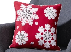 Weihnachtliche Dekorationen>Kissenbezug in Samtoptik