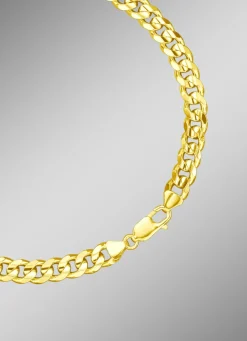 Herren-Modeschmuck>Klassische Panzerketten-Garnitur aus Messing