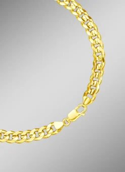 Herren-Modeschmuck>Klassische Panzerketten-Garnitur aus Messing