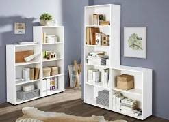 Möbel>Klassische Regal-Serie mit Kunststofffüßen