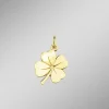 Damen-Goldschmuck>Kleeblatt-Anhänger aus Gold