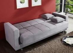 Möbel></noscript>Klick-Klack-Sofa mit Dekokissen