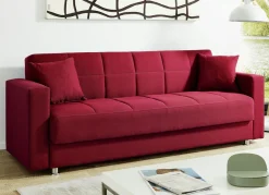 Möbel>Klick-Klack-Sofa mit Dekokissen