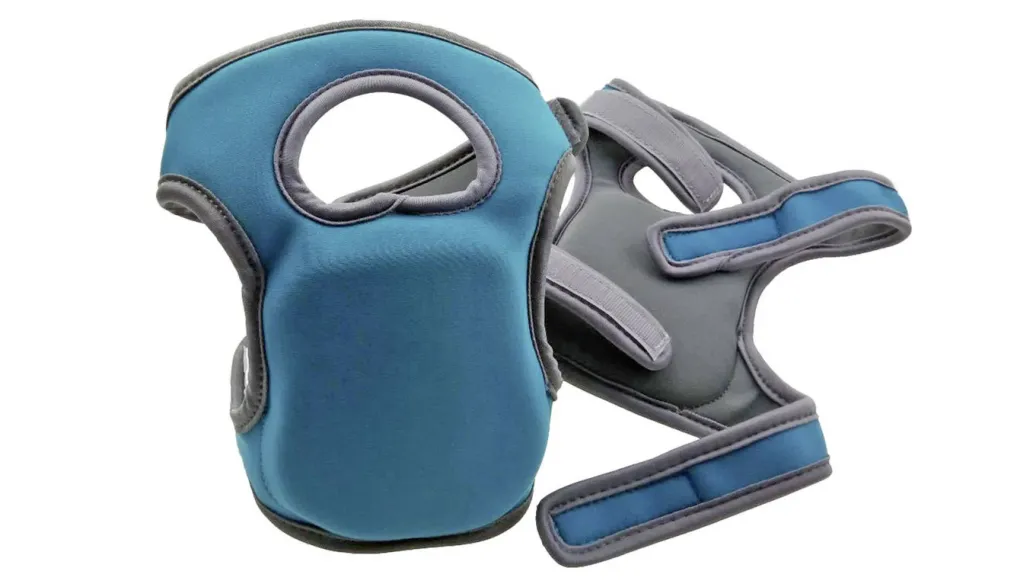 Gartenpflege|Gartengeräte Und Zubehör>Knieschoner mit Memory-Schaum BLAU-GRAU