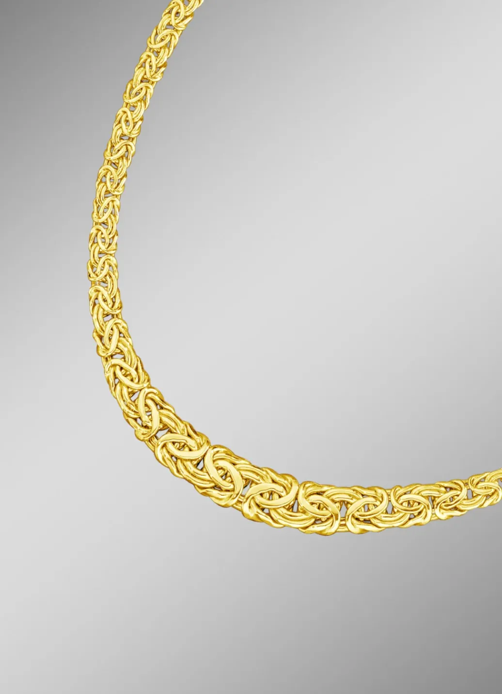 Damen-Goldschmuck>Königskette in Verlaufsform