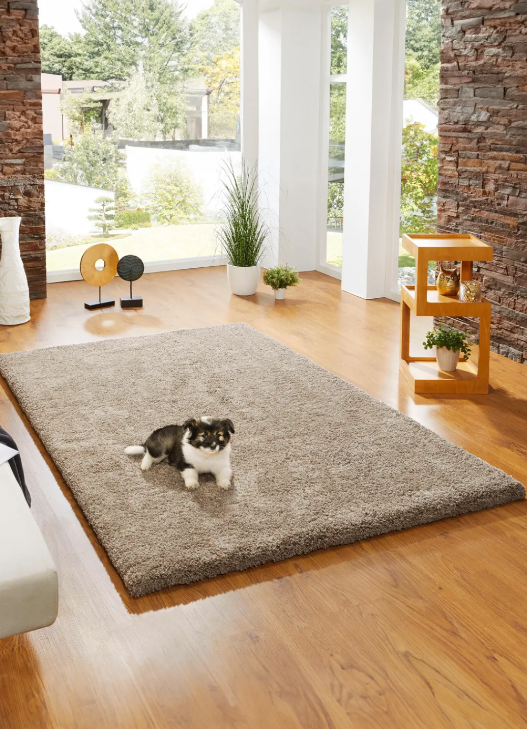 Heimtextilien>Kombistarke Brücken, Galerien und Teppiche aus dichtgewebtem Shaggy-Flor