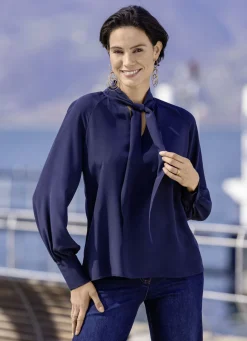 Laura Kent Blusen & Tuniken>Kombistarke Tunika MARINE