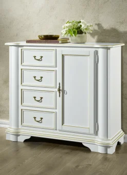 Möbel>Kommodenserie aus teilmassivem Holz