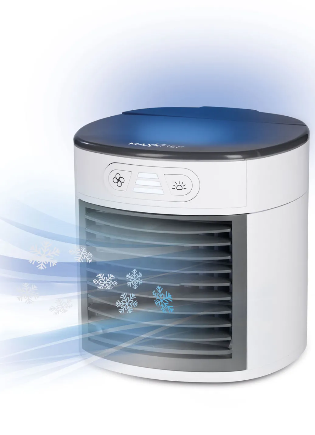 Technik>Kompakter Luftkühler, 3-in-1 WEISS-GRAU