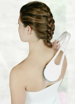 Alltagshilfen>Körperpflege Set, 3-teilig WEISS-BLAU