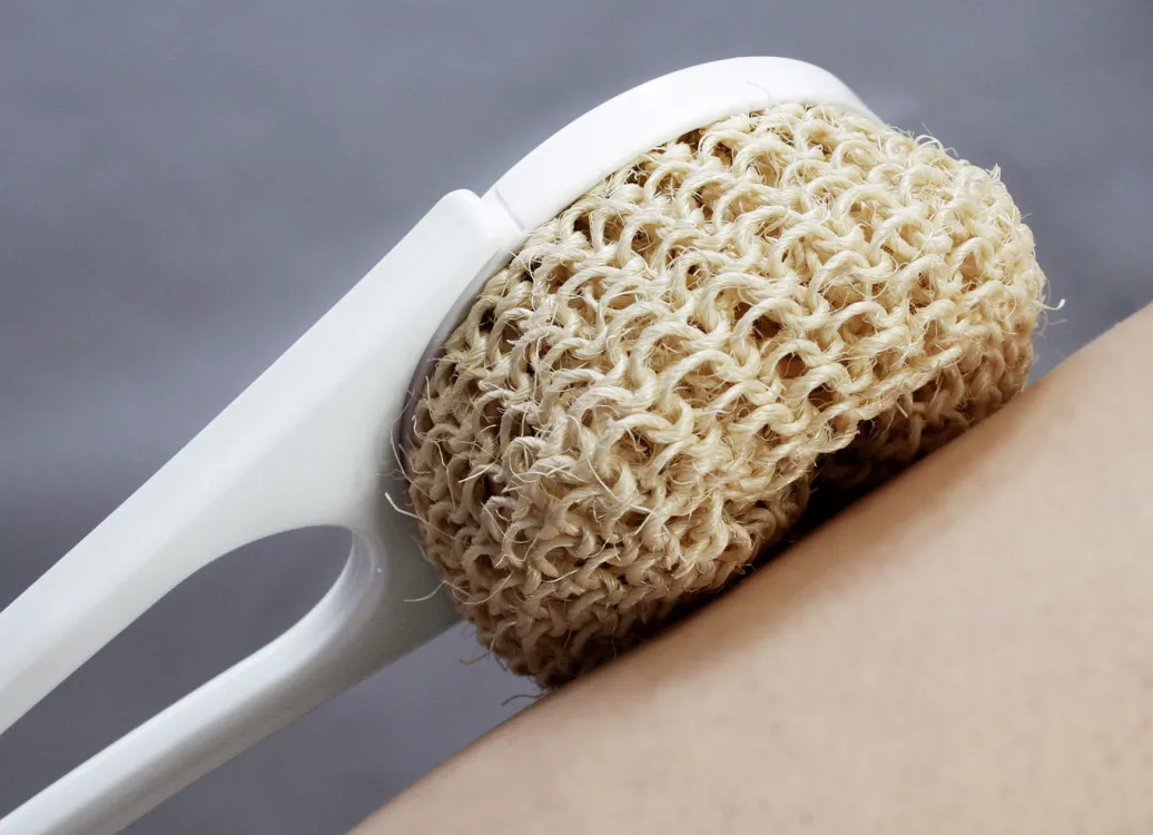 Alltagshilfen>Körperpflege Set, 3-teilig WEISS-BLAU