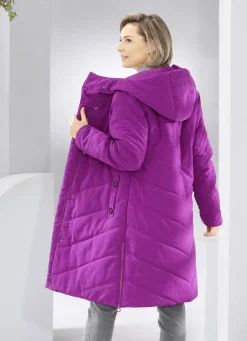 Jacken & Mäntel></noscript>Kurzmantel aus recycelten Fasern