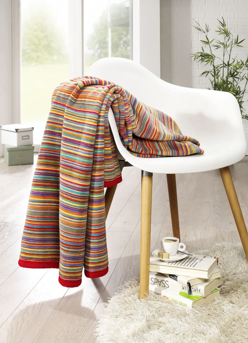 IBENA Dekoration|Heimtextilien>Kuschelige Schlafdecke, extra lang BUNT