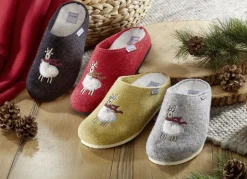 Weihnachtliche Geschenkideen|Schuhe & Einlagen></noscript>Kuschelwarme Hausschuh aus Wollfilz