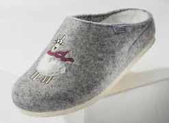 Weihnachtliche Geschenkideen|Schuhe & Einlagen></noscript>Kuschelwarme Hausschuh aus Wollfilz