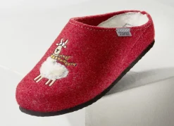 Weihnachtliche Geschenkideen|Schuhe & Einlagen></noscript>Kuschelwarme Hausschuh aus Wollfilz