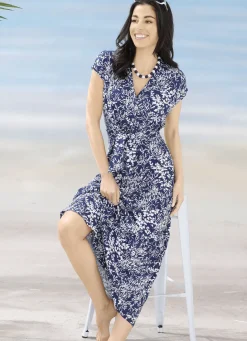 LAURINA Bade- & Strandmode|Kleider>Kleid in raffinierter Optik